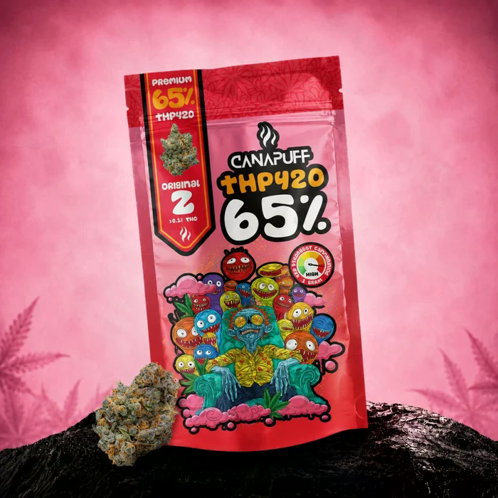 Canapuff THP420 Original Z 65 Prozent Premium Cannabis Blüten – Originalverpackung