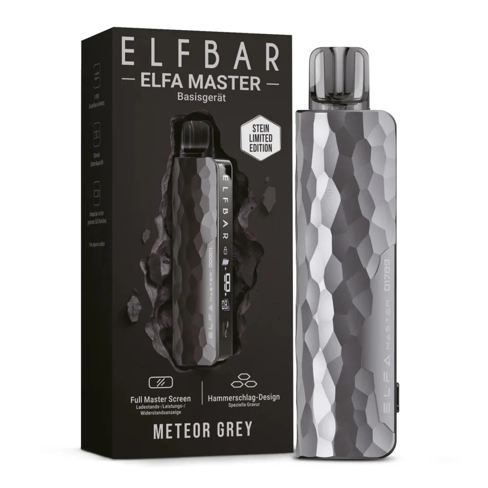 ELFBAR ELFA MASTER Pod Kit – Meteor Grey Limited Edition