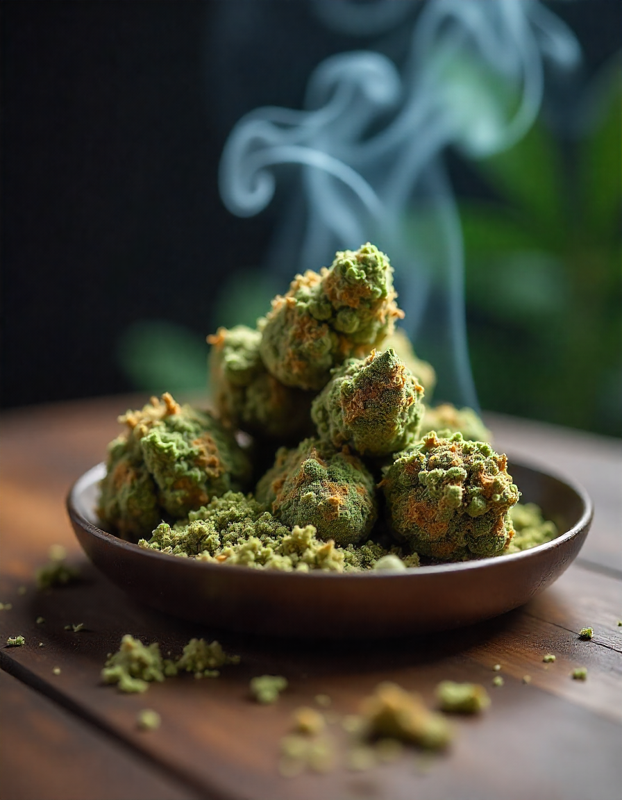 cbd blüten buds hash