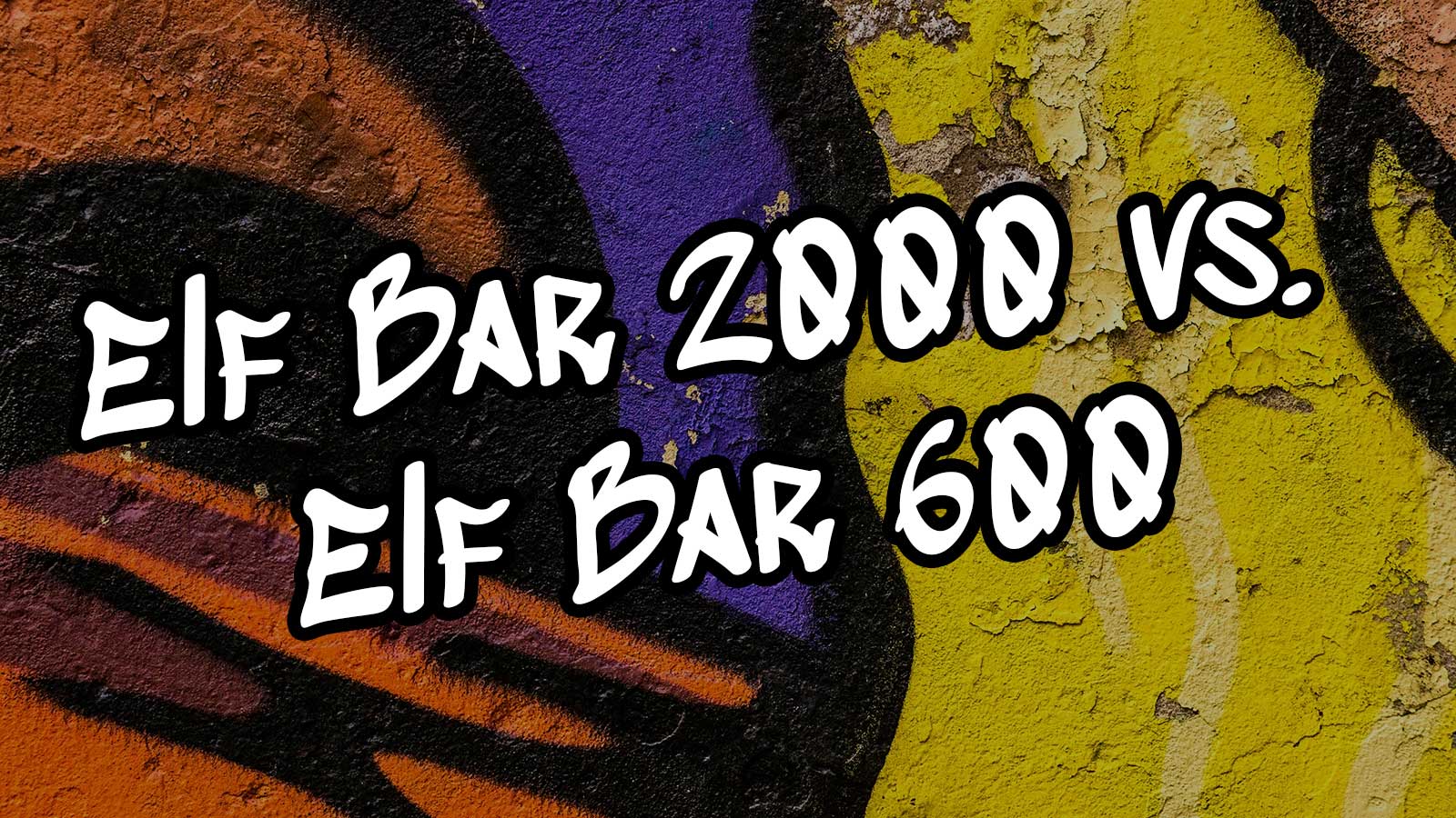 Elf Bar 2000 Einweg E-Zigarette: Was unterscheidet sie von der Elf Bar 600?