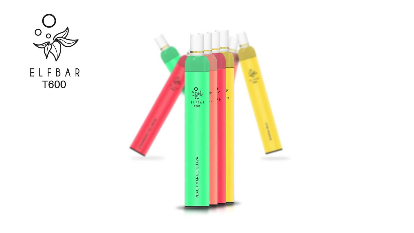 Produktfoto mit der Einweg E-Zigarette Elf Bar T600 mit Filter