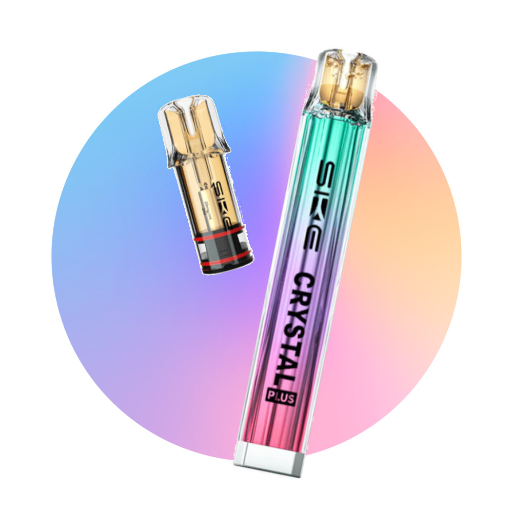 SKE Crystal Bar Plus Mehrweg Vape Pods Plus Akku Dampf21