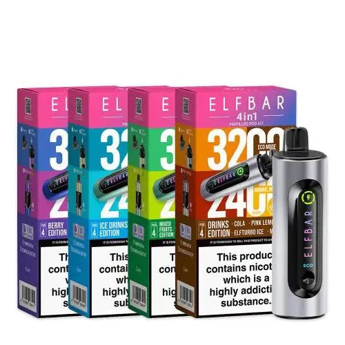 Elf Bar 4 in 1 Vape - Die Revolution im Dampfen Dampf21 Elf Bar 4 in 1 Vape - Die Revolution im Dampfen Dampf21