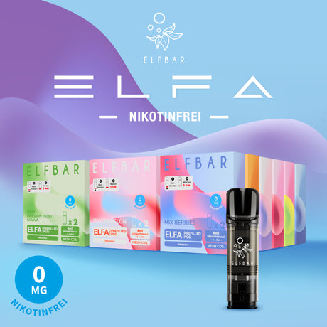 Elf bar elfa pods Nikotinfrei