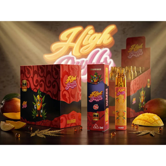 High Puffs H4 Vape 2ml – Mango Naze