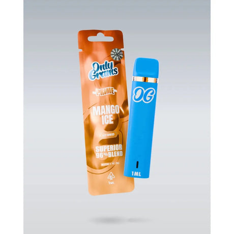 Only Grams H2 Vape 600 Puffs – Mango Ice (Hybrid)