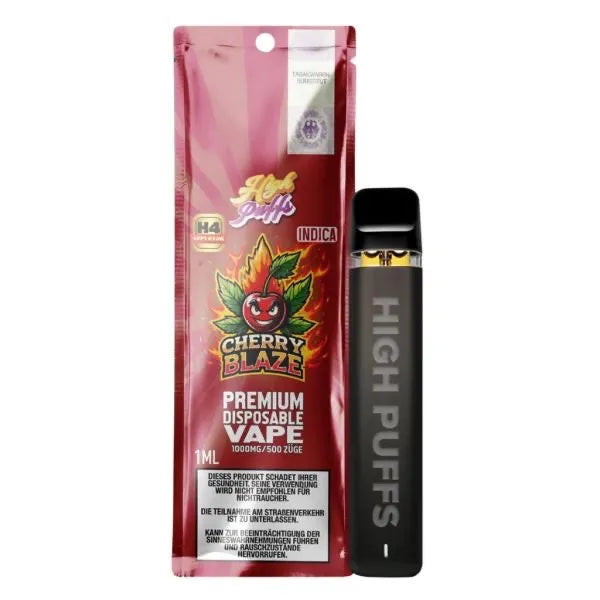 High Puffs H4 Vape – Cherry Blaze Indica