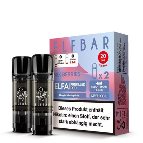 ELFBAR ELFA PODS 20mg – Mix Berries