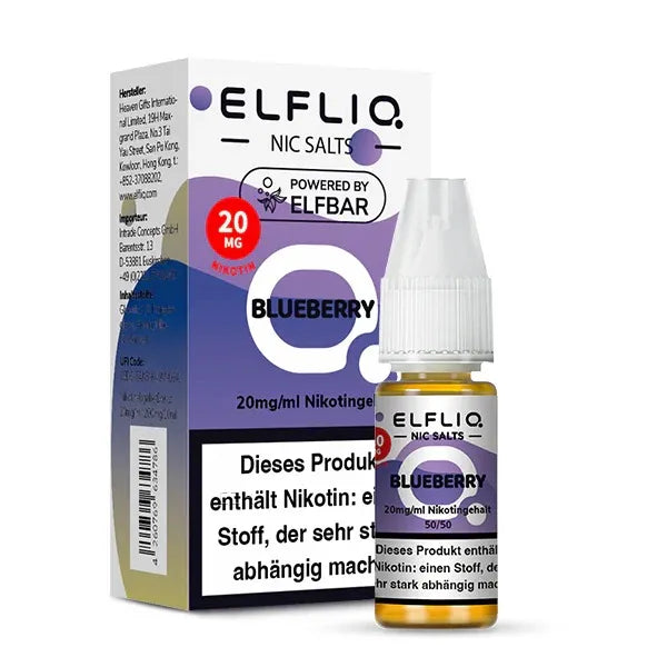ELFLIQ NicSalt Liquid by ELFBAR – Blueberry 20mg