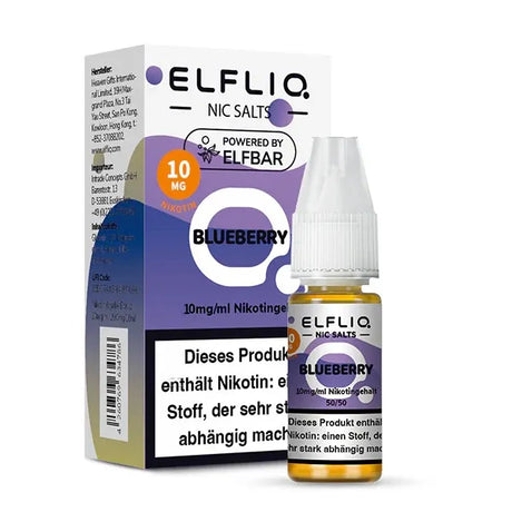 ELFLIQ NicSalt Liquid by ELFBAR – Blueberry 10mg