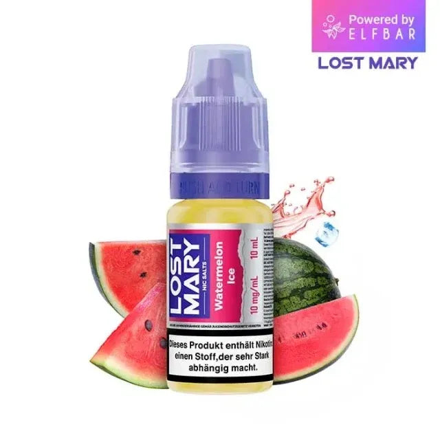 Lost Mary NicSalt Liquid 10ml / 20mg – Watermelon Ice