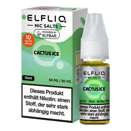 ELFLIQ NicSalt Liquid by ELFBAR – Cactus Ice 10mg