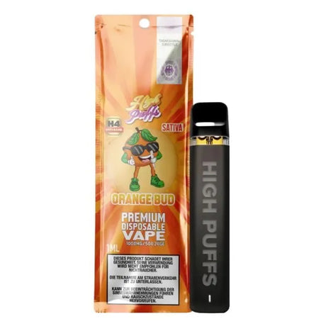 High Puffs H4 Vape – Orange Bud Sativa
