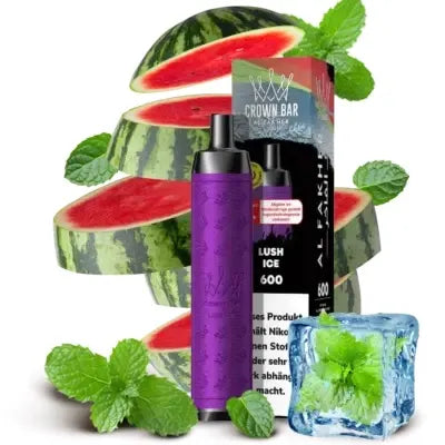 Al Fakher Crown Bar 600 Einweg Vape – Lush Ice