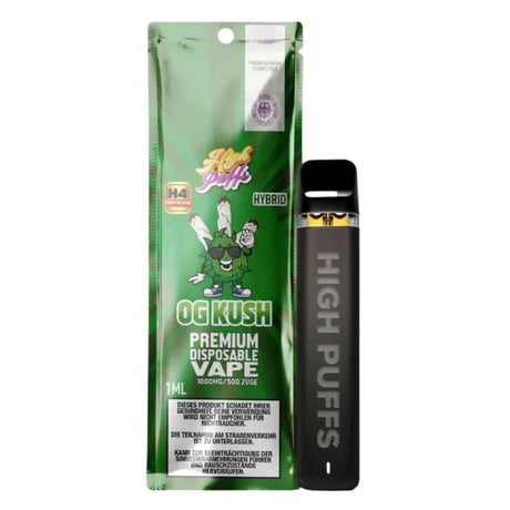High Puffs H4 Vape – OG Kush Hybrid