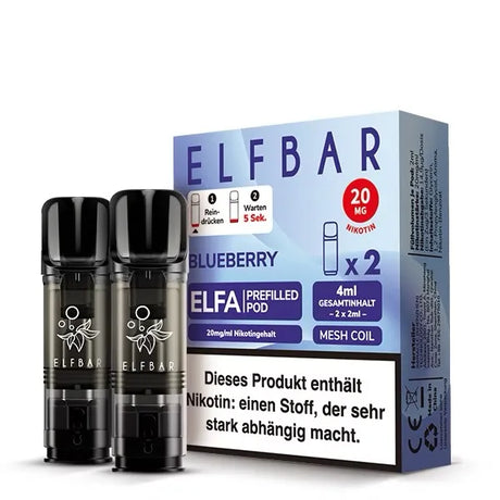 ELFBAR ELFA PODS 20mg – Blueberry
