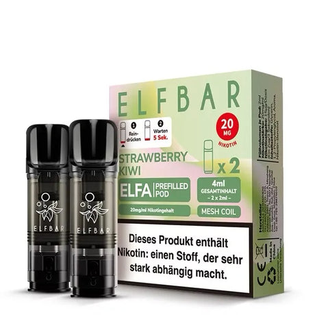 ELFBAR ELFA PODS 20mg – Strawberry Kiwi