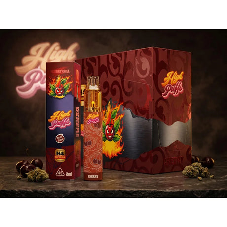 High Puffs H4 Vape 2ml – Cherry Chill