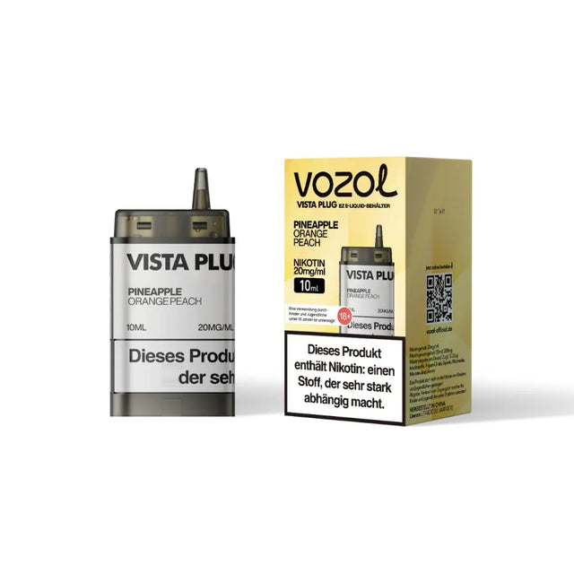 Vozol Vista Plug Pods – Pineapple Orange Peach