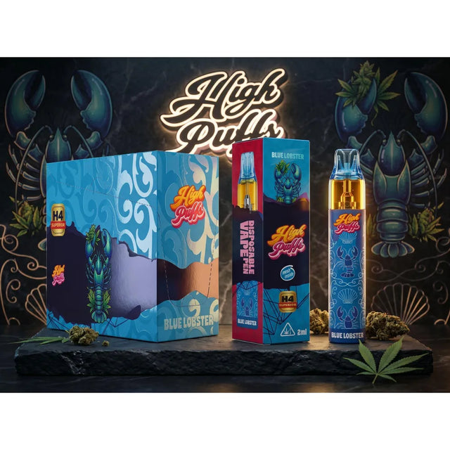 High Puffs H4 Vape 2ml – Blue Lobster