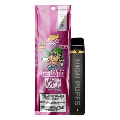 High Puffs H4 Vape – Gelato Indica