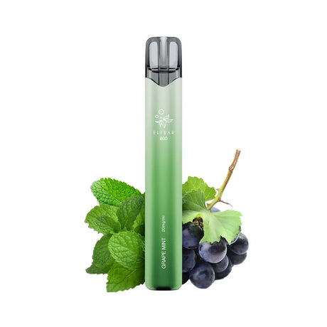 ELFBAR 800 Einweg Vape 20mg – Grape Mint