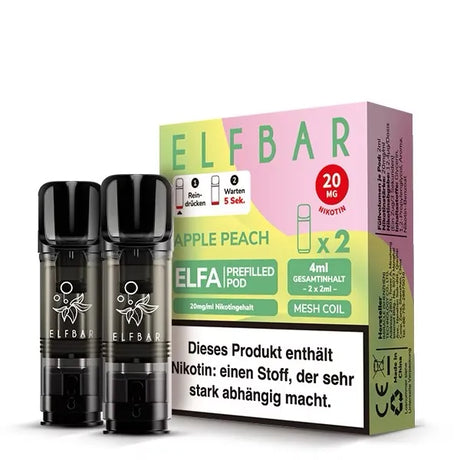 ELFBAR ELFA PODS 20mg – Apple Peach