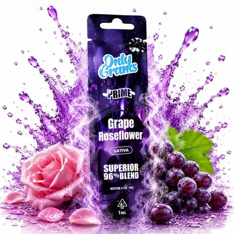 Only Grams H2 Vape 600 Puffs – Grape Roseflower (Sativa)