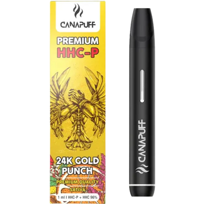 Canapuff HHC-P | 96% | 1 ml 24K Gold Punch