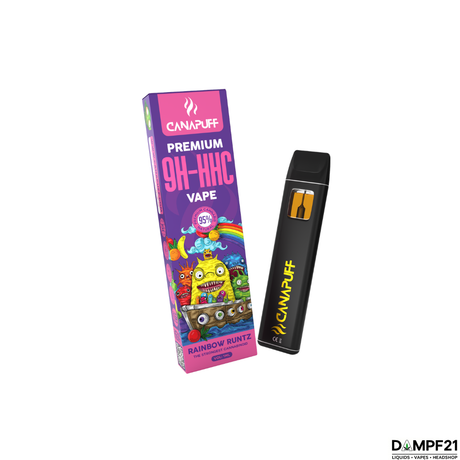 Canapuff 9H-HHC Vape Rainbow Runtz 95% 1ml