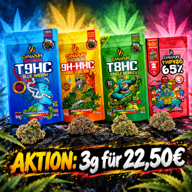 Canapuff Blüten 3g Bundle