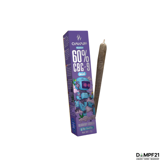Canapuff CBG9 Joint Blueberry Cookies 60% 2g