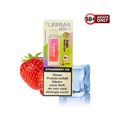 Flerbar - Prefilled Pod - Strawberry Ice - 20mg/ml