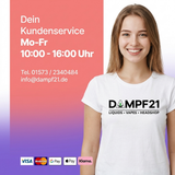 Kundenservice Dampf21