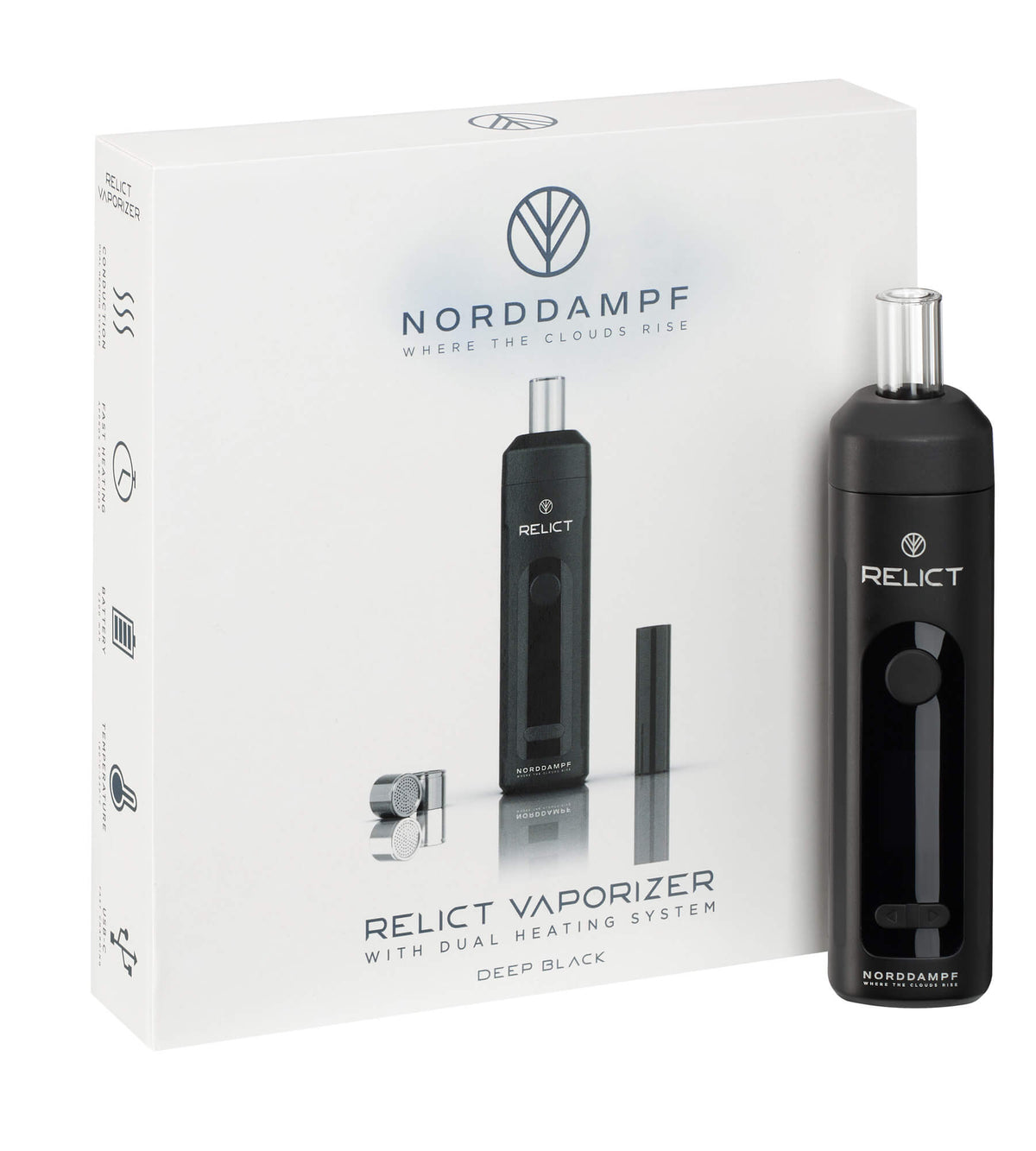 Norddampf Relict Vaporizer Deep Black
