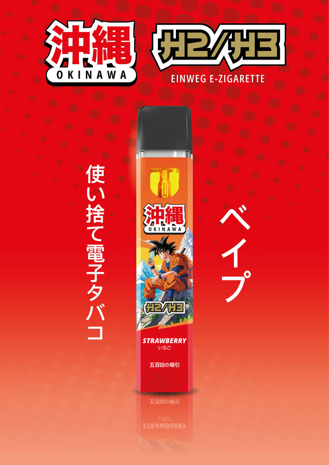 OKINAWA Einweg H3 Superior Blend Strawberry