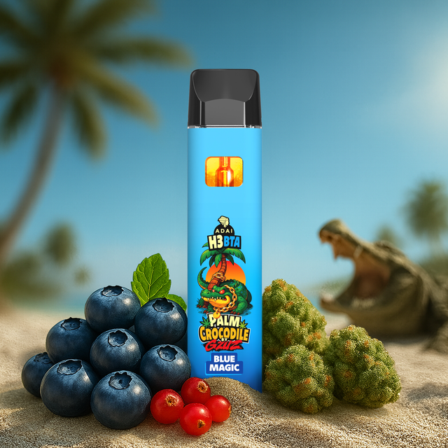 Gzuz Palm Crocodile Vape – Blue Magic H3BTA