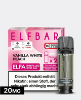 ELFBAR PODS Vanilla White Peach 20mg/ml Nikotin