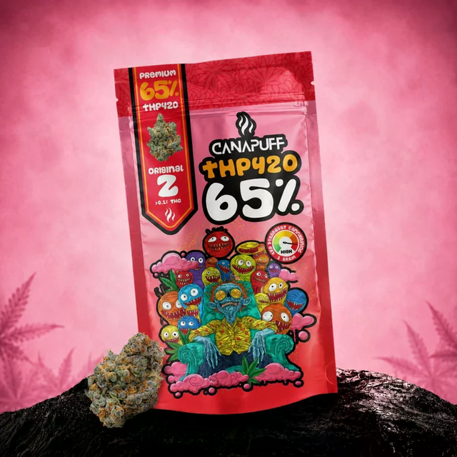 Canapuff THP420 Original Z 65 Prozent Premium Cannabis Blüten – Originalverpackung