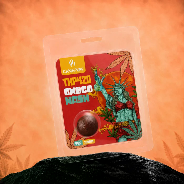 Canapuff THP420 Choco Hash – Premium Haschisch Originalverpackung