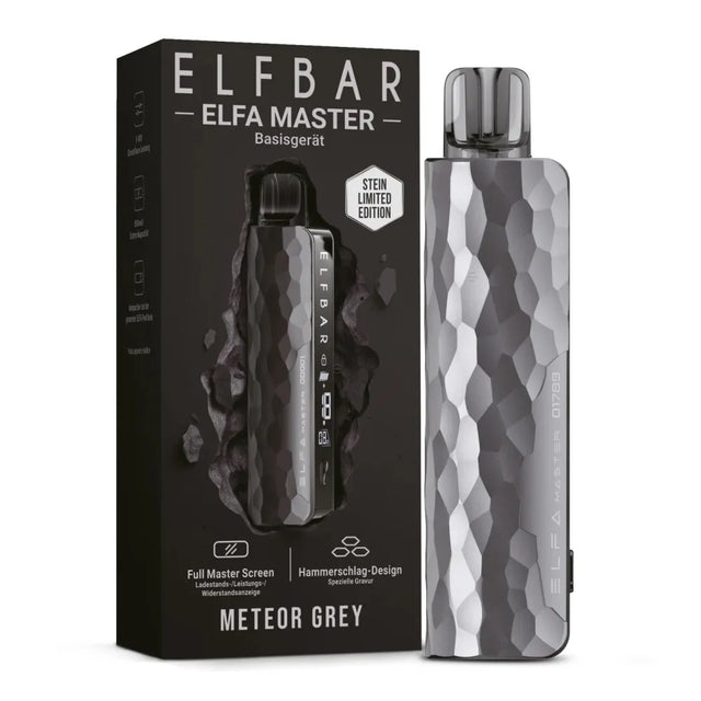 ELFBAR ELFA MASTER Pod Kit – Meteor Grey Limited Edition