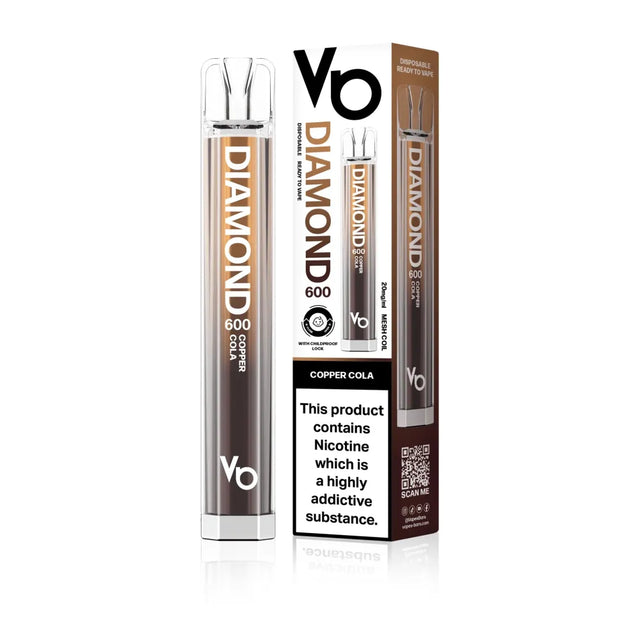 Diamond Vape 600 – Copper Cola