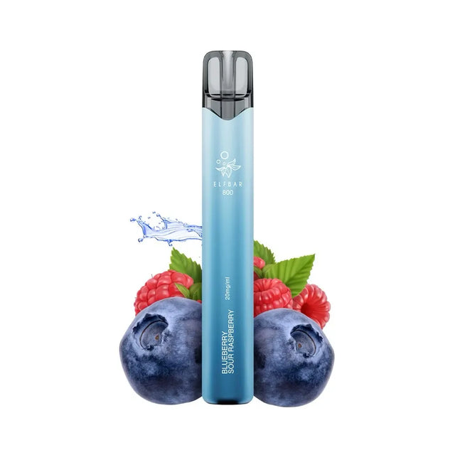 ELFBAR 800 Einweg Vape 20mg – Blueberry Sour Raspberry