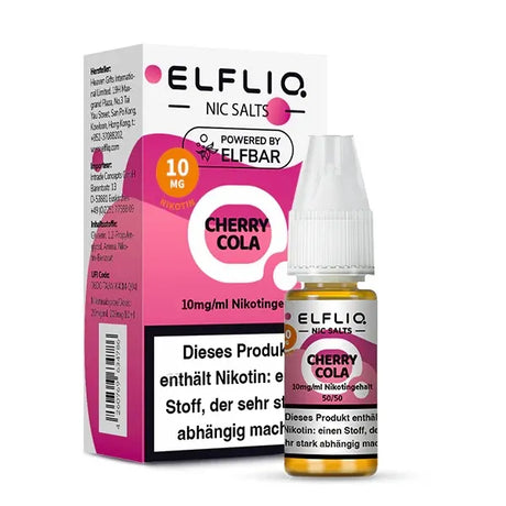 ELFLIQ NicSalt Liquid by ELFBAR – Cherry Cola 10mg