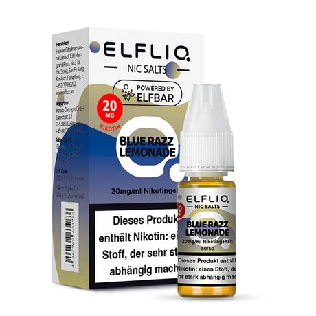 ELFLIQ NicSalt Liquid by ELFBAR – Blue Razz Lemonade 20mg