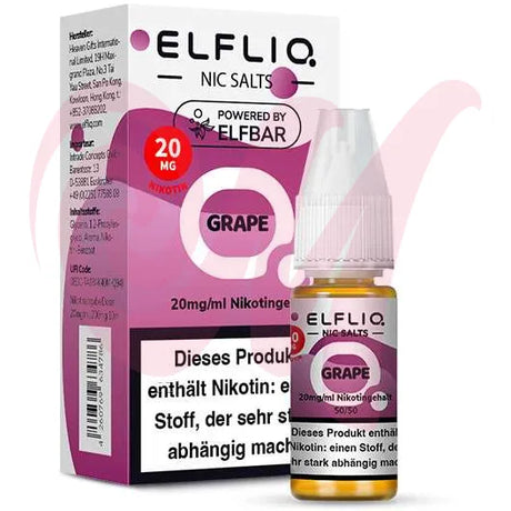 ELFLIQ NicSalt Liquid by ELFBAR – Grape 20mg