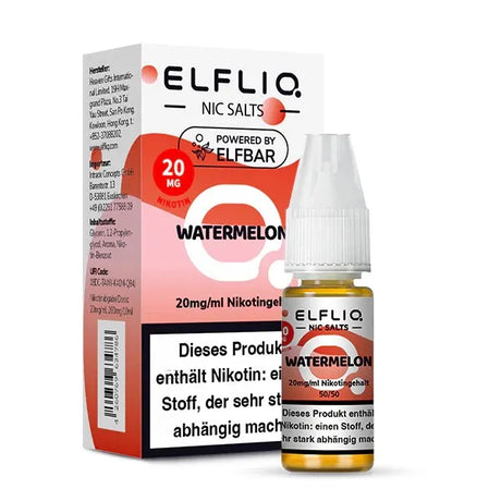 ELFLIQ NicSalt Liquid by ELFBAR – Watermelon 20mg