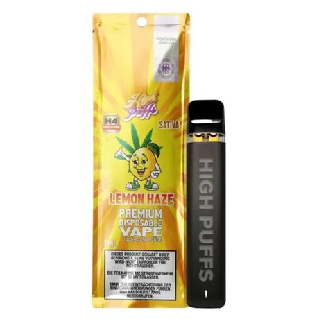 High Puffs H4 Vape – Lemon Haze Sativa