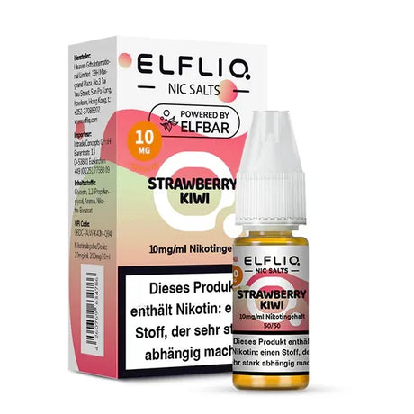 ELFLIQ NicSalt Liquid by ELFBAR – Strawberry Kiwi 10mg
