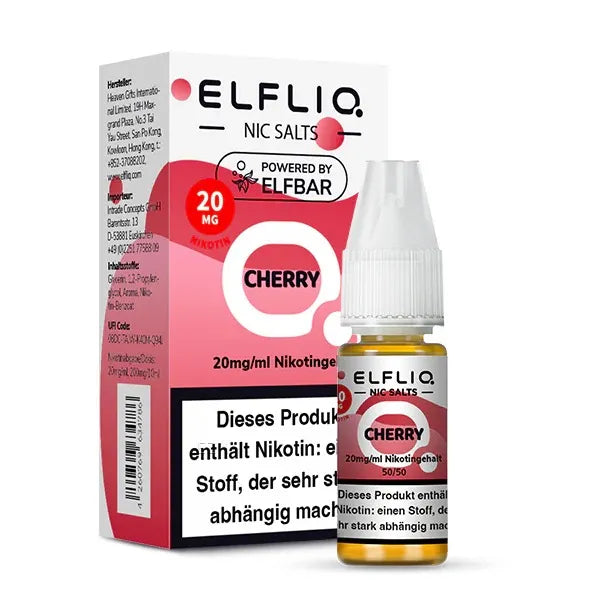 ELFLIQ NicSalt Liquid by ELFBAR – Cherry 20mg